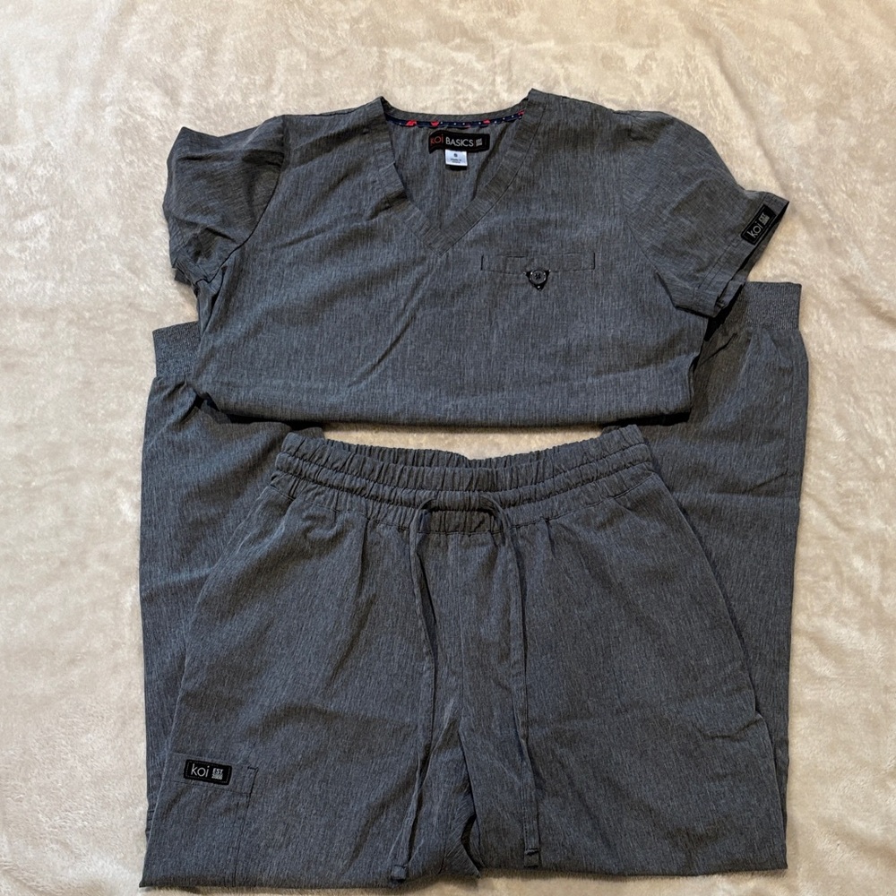 Koi Men's Charcoal Pants